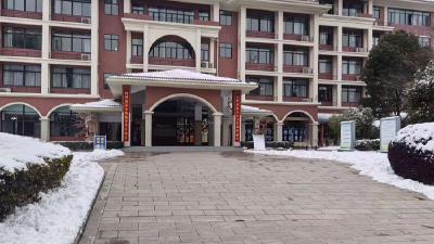 【优化营商环境】浴“雪”奋战！曾都区白云湖小学为学子铲出“平安路”