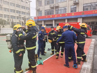 曾都经济开发区开展消防实训 筑牢基层安全“防火墙”