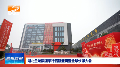 V视| 湖北金龙集团举行启航盛典暨全球伙伴大会