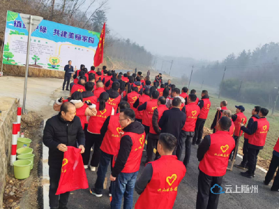 植绿护绿添新颜 生态洪山启新篇