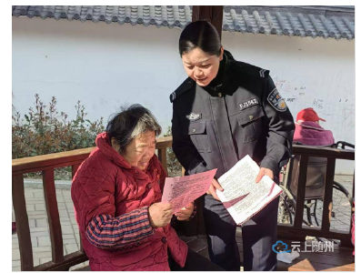 西城街道通津桥社区：反诈宣传入脑入心、上门认证温暖民心