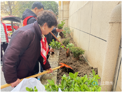 党建引领添新绿 童心共筑美家园  —— 铁树社区联合多方开展植树节主题活动