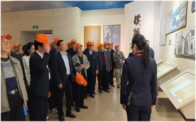 洪山镇退休教师党员赴红安开展红色教育活动