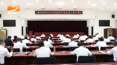 V视| 随州市政企双月恳谈会召开  推动服务业发展全面扩能提质  厚植经济高质量发展内生动力