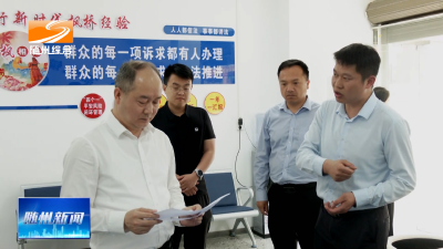V视| 周兵赴随县高城镇调研树立和践行正确政绩观学习教育工作