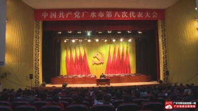 市第八次党代会举行预备会议