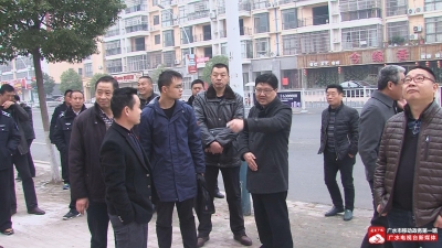 黄继军到省级文明城市创建责任路段调研