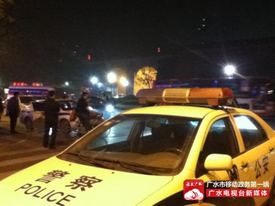 广水交警“百日攻坚”新年查处首例醉驾案