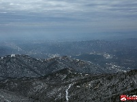 瑞雪兆丰年,三潭金顶现美景