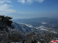 瑞雪兆丰年,三潭金顶现美景