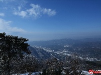 瑞雪兆丰年,三潭金顶现美景