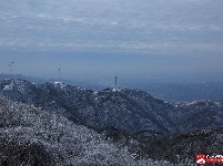 瑞雪兆丰年,三潭金顶现美景
