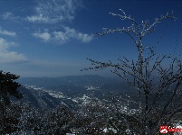 瑞雪兆丰年,三潭金顶现美景