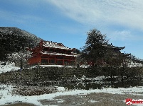 瑞雪兆丰年,三潭金顶现美景