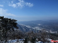 瑞雪兆丰年,三潭金顶现美景
