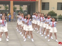 广水市第二实验小学首届武术操比赛