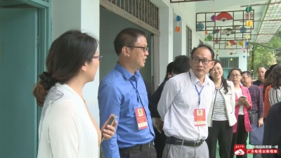 市政协组织委员视察学前教育建设情况