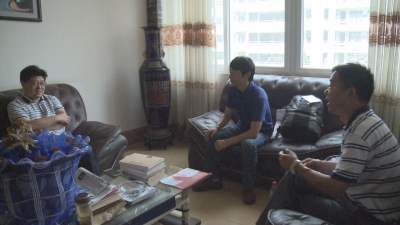 市委书记黄继军看望广水籍北大教授  祝贺广水一中2017高考再创辉煌