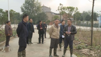 省三峡办副主任、省易地扶贫搬迁办公室专职副主任丁凡璋到我市调研易地扶贫搬迁工作