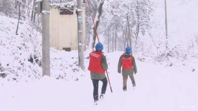 市供电公司：迎战冰雪天 全力保供电