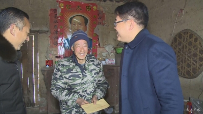何胜走访慰问困难党员、困难群众