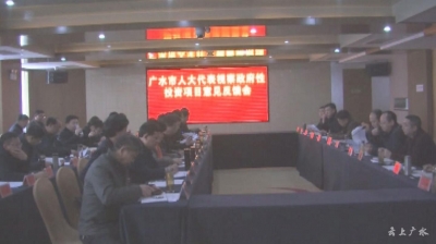 市人大常委会组织代表视察2017年政府性投资项目建设情况
