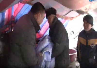 广水市救助站开展“寒冬送温暖”专项救助行动