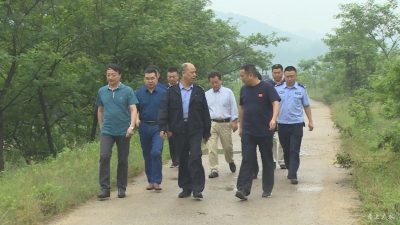 周峰到北部流域开展巡河活动