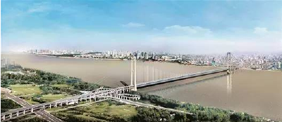 湖北12座长江大桥同时在建 覆盖所有沿江城市