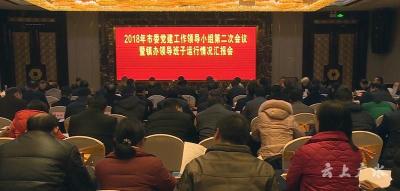 我市召开2018年市委党建工作领导小组第二次会议暨镇办领导班子运行情况汇报会