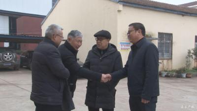 刘鹏走访企业和商会 助推“新春开门红”