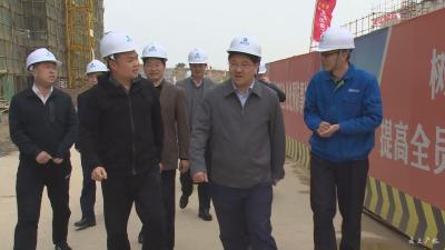 黄继军 田涛督办调研“四个三”重大生态工程建设