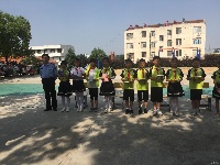 “壹基金儿童平安小课堂”走进骆店镇中心小学