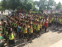 “壹基金儿童平安小课堂”走进骆店镇中心小学