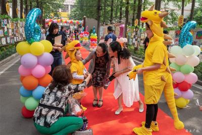 广水市幼儿园举行“童话伴我成长”大型游园活动庆祝六一儿童节