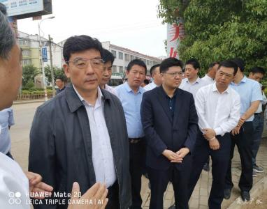 曹广晶到府河长岭、平林段调研督办水环境治理工作