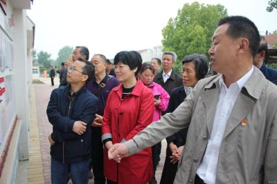 广水市诗联学会到镇办采风