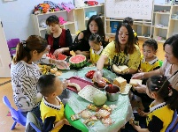 华大新星幼儿园 六一亲子美食节