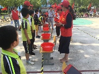 “壹基金儿童平安小课堂”走进骆店镇中心小学