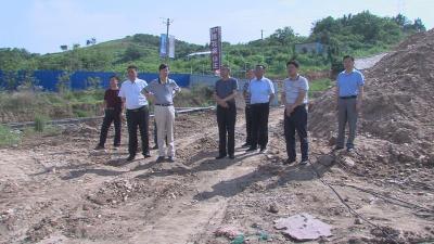 黄继军调研督办重点道路项目建设