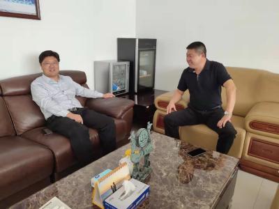 黄继军联系服务优秀企业家 共商发展大计