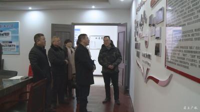 市委组织部调研非公经济组织基层党建工作