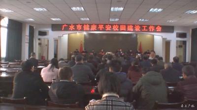 全市健康平安校园建设工作会议召开