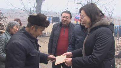 王桂兰到蔡河走访慰问低保困难家庭 