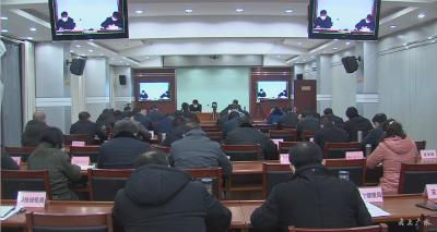 我市新型冠状病毒感染的肺炎疫情防控工作视频会议召开
