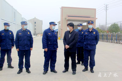 省消防救援总队副总队长刘明珠到我市督导疫情防控工作