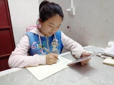 蔡河镇中心小学举行六年级线上考试