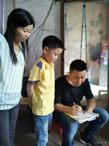 陈巷镇中心幼儿园落实家访和学生防溺水安全教育