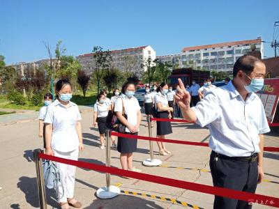 广水方子学校：演练、培训两不误