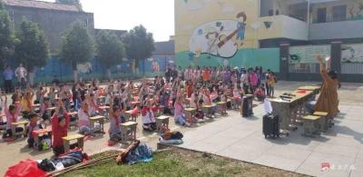 关庙镇天子小学：开展教学大比武   提升教书育人水平